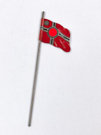 Blechfähnchen für Massefiguren Elastolin oder Lineol  III. Reich, Stangenhöhe 9cm