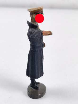 Massefigur Elastolin  III. Reich, Adolf Hitler , Porzellankopf eingeklebt