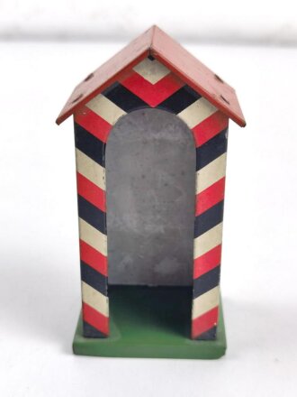 Wachhäusschen aus Blech, Hersteller Hausser,...