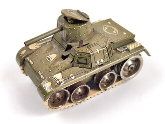Deutschland nach 1945 " Gama Tank" in gutem Zustand, läuft. Gesamtlänge 13cm