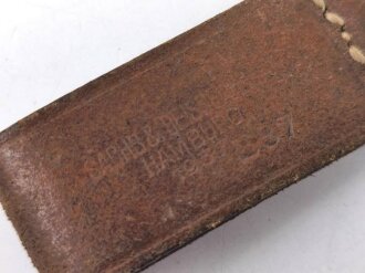 Aufschiebeschlaufe Wehrmacht, datiert 1937 . Wurde...