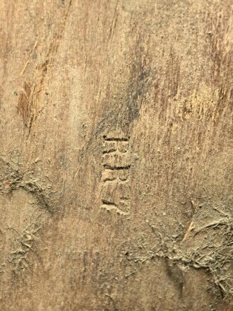 Reichswehr und frühe Wehrmacht, Tragsattel mit zwei anhängenden Kraxen für Gebirgstruppen. Originallack, grob gereinigt