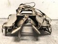 Reichswehr und frühe Wehrmacht, Tragsattel mit zwei anhängenden Kraxen für Gebirgstruppen. Originallack, grob gereinigt