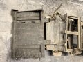 Reichswehr und frühe Wehrmacht, Tragsattel mit zwei anhängenden Kraxen für Gebirgstruppen. Originallack, grob gereinigt
