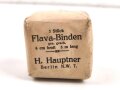 3 Stück " Flava-Binden" Wehrmacht, Hersteller H.Hauptner Berlin
