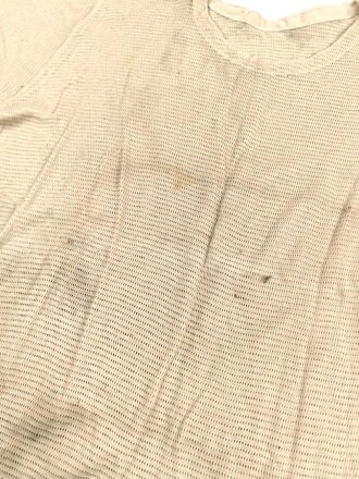 Afrikakorps Netzunterhemd Wehrmacht. Ungebraucht, leicht angeschmutzt