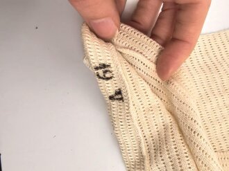 Afrikakorps Netzunterhemd Wehrmacht. Ungebraucht, leicht angeschmutzt