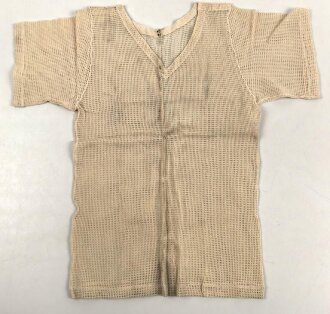 Afrikakorps Netzunterhemd Wehrmacht. Ungebraucht, leicht angeschmutzt