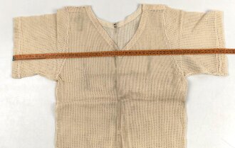 Afrikakorps Netzunterhemd Wehrmacht. Ungebraucht, leicht angeschmutzt