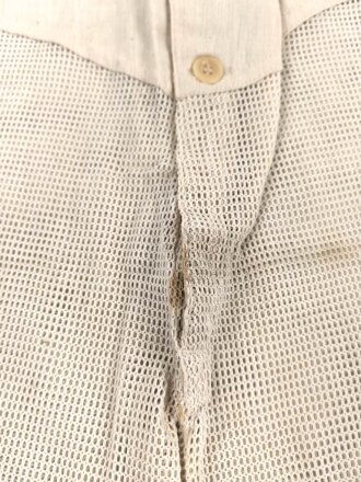 Afrikakorps Netzunterhose Wehrmacht. Ungebraucht, leicht angeschmutzt, beschädigt