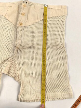 Afrikakorps Netzunterhose Wehrmacht. Ungebraucht, leicht angeschmutzt