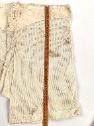 Afrikakorps Netzunterhose Wehrmacht. Ungebraucht, leicht angeschmutzt