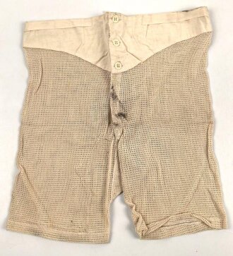 Afrikakorps Netzunterhose Wehrmacht. Ungebraucht, leicht angeschmutzt