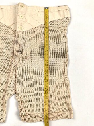 Afrikakorps Netzunterhose Wehrmacht. Ungebraucht, leicht angeschmutzt