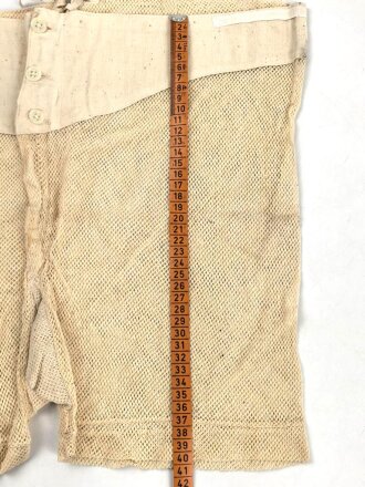 Afrikakorps Netzunterhose Wehrmacht. Ungebraucht, leicht angeschmutzt