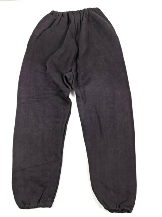 Dunkelblaue Hose zum Sportanzug der Hitlerjugend. Ungereinigtes Stück