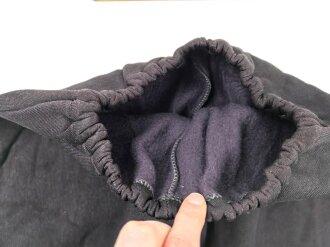Dunkelblaue Hose zum Sportanzug der Hitlerjugend. Ungereinigtes Stück