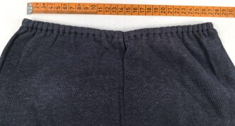 Dunkelblaue, kurze Hose zum Sportanzug der Hitlerjugend....