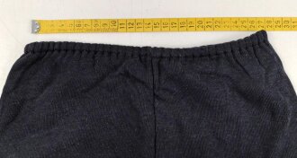 Dunkelblaue, kurze Hose zum Sportanzug der Hitlerjugend....