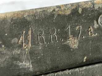 Reichswehr und frühe Wehrmacht, Tragsattel mit zwei anhängenden Kraxen für Gebirgstruppen. Originallack, grob gereinigt