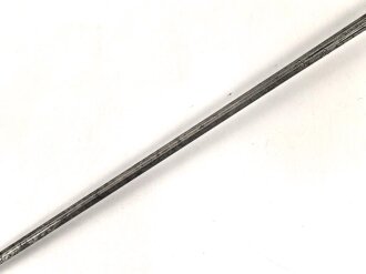 Antiker Degen, wohl um 1700, Eisen, Gesamtlänge 90cm, genaues Alter und Herkunft unbekannt