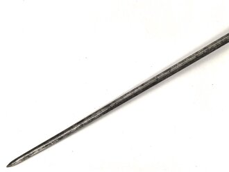 Antiker Degen, wohl um 1700, Eisen, Gesamtlänge 90cm, genaues Alter und Herkunft unbekannt