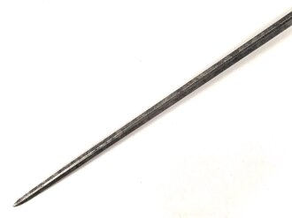Antiker Degen, wohl um 1700, Eisen, Gesamtlänge 90cm, genaues Alter und Herkunft unbekannt