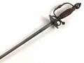Antiker Degen, wohl um 1700, Eisen, Gesamtlänge 90cm, genaues Alter und Herkunft unbekannt