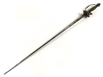 Antiker Degen, wohl um 1700, Eisen, Gesamtlänge etwa...