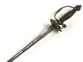 Antiker Degen, wohl um 1700, Eisen, Gesamtlänge etwa 97cm, genaues Alter und Herkunft unbekannt