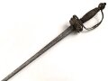 Antiker Degen, wohl um 1700, Eisen, Gesamtlänge etwa 97cm, genaues Alter und Herkunft unbekannt