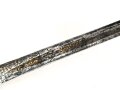 Antiker Degen, wohl um 1700, Eisen, Gesamtlänge etwa 97cm, genaues Alter und Herkunft unbekannt