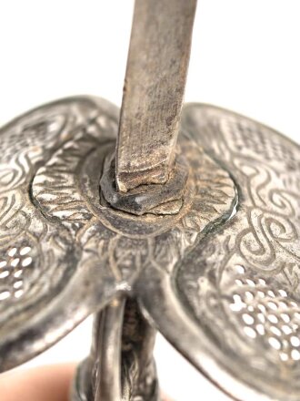 Antiker Degen, wohl um 1700, Eisen, Gesamtlänge etwa 96cm, genaues Alter und Herkunft unbekannt