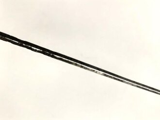 Antiker Degen, wohl um 1700, Eisen, Gesamtlänge etwa 96cm, genaues Alter und Herkunft unbekannt
