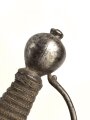 Antiker Degen, wohl um 1700, Eisen, Gesamtlänge etwa 96cm, genaues Alter und Herkunft unbekannt
