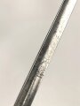 Antiker Degen, wohl um 1700, Eisen, Gesamtlänge etwa 96cm, genaues Alter und Herkunft unbekannt