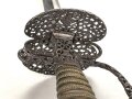 Antiker Degen, wohl um 1700, Eisen, Gesamtlänge etwa 96cm, genaues Alter und Herkunft unbekannt