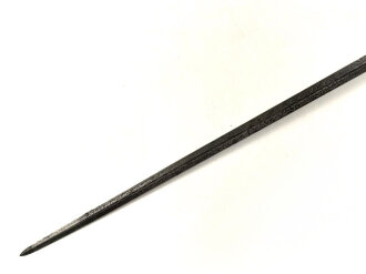Antiker Degen, wohl um 1700, Eisen, Gesamtlänge etwa 90cm, genaues Alter und Herkunft unbekannt