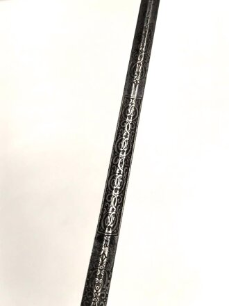 Antiker Degen, wohl um 1700, Eisen, Gesamtlänge etwa 90cm, genaues Alter und Herkunft unbekannt