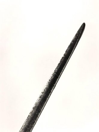 Antiker Degen, wohl um 1700, Eisen, Gesamtlänge etwa 97cm, genaues Alter und Herkunft unbekannt