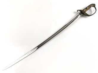 Österreich Ungarn k.u.k. Degen für Staatsbeamte Modell 1889. Klinge von Eickhorn Solingen, Griffstück defekt, die Scheide fehlt