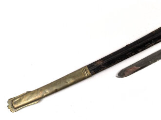 Österreich Ungarn k.u.k. Degen für Staatsbeamte Modell 1889. Klinge beidseitig geäzt, Griffstück defekt , Griff wackelt