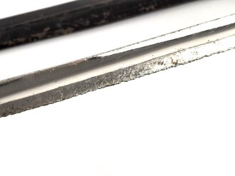 Österreich Ungarn k.u.k. Degen für Staatsbeamte Modell 1889. Klinge beidseitig geäzt, Griffstück defekt , Griff wackelt