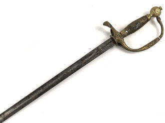 Degen, vermutlich um 1900, Hersteller Höller Solingen, Gesamtlänge 88cm