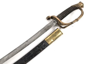 Frankreich ?, Säbel für Offiziere in gutem Gesamtzustand. Keine Markierungen