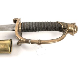 Frankreich ?, Säbel für Offiziere in gutem Gesamtzustand. Keine Markierungen