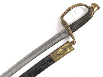 Frankreich ?, Säbel für Offiziere in gutem Gesamtzustand. Keine Markierungen