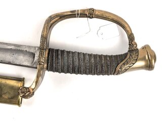 Frankreich ?, Säbel für Offiziere in gutem Gesamtzustand. Keine Markierungen