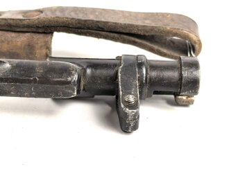 Russland, Seitengewehr Mosin Nagant Modell 91, in Lederscheide