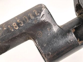 Russland, Seitengewehr Mosin Nagant Modell 91, in Lederscheide